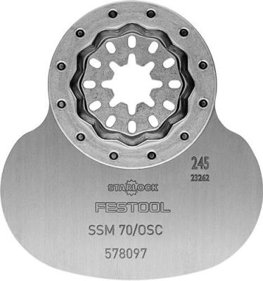 Silikon-Schneidmesser SSM 70/OSC/3 L.35mm f.OSC 18 3er Pk.FESTOOL 