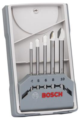 Bosch Fliesenbohrer-Set CYL-9 Ceramic, 5-teilig, 4-10 mm 