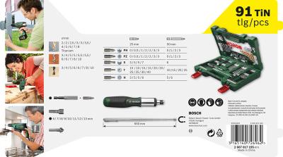 V-Line 91tlg. TiN- Bohrer-u.Bit-Set (1) 