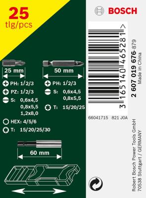 Prom 25-tlg.Mini X-Line Schrauberbit-Set 