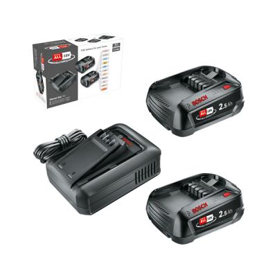 Starter-Set 18V (2 x 2,5 Ah + AL 18V-44) 