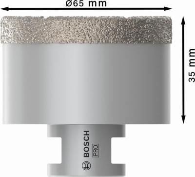 Dry Speed Dia-Trockenbohrer 65mm 