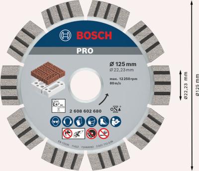 DIA-TS 125x22,23 Best Abrasive 