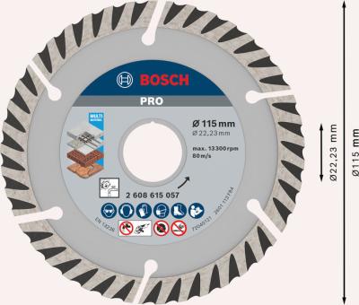 DIA-TS 115x22,23 Stnd. f. Univ._Speed 